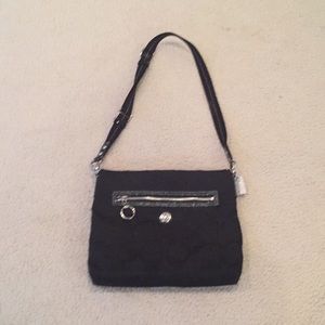 Coach black handbag